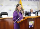 Nájera ha sido jueza suplente del Tribunal Contencioso Electoral (TCE) y asesora de organizaciones sociales y la Asamblea Nacional