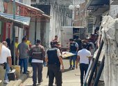 Quevedo. Personal de la policía realizó el levantamiento del cadáver.