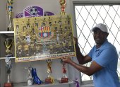 Jairo Campos es hincha de Barcelona, equipo en el que se formó de pequeño, y con el que también fue campeón en el año 2012.