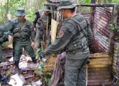 Una  intervención militar en un campamento de esta organización criminal que estaba ubicado en la población Tumeremo, dio con el hallazgo.