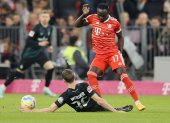 Sadio Mané, jugador de Senegal, se lesionó con su club, el Bayern Múnich.