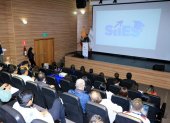 Las autoridades de las instituciones educativas y los entes rectores de la educación superior asistieron a la presentación del SIEES en Quito, este 9 de noviembre