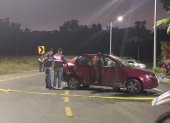 Quevedo. El automotor apareció abandonado en la Ruta Ecológica.