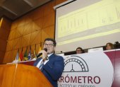 David Castellanos. Catedrático de la Maestría de Gestión Financiera y Administración de Riesgos Financieros de la Universidad Andina presentó el reporte.