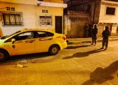 Rastreo. Los uniformados localizaron el vehículo y luego fue abandonado.