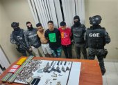 La detención de los sospechosos se produjo durante un operativo de control de la Policía.