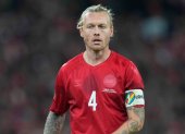 El capitán danés, Simon Kjaer, pretendía usar la cinta de One Love, pero no pudo por la amenaza de la FIFA.