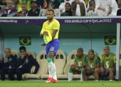 Neymar está lesionado y no jugará hasta los octavos de final del Mundial.