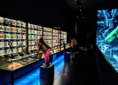 El museo. En este particular sitio, los visitantes pueden observar imágenes tomadas bajo el microscopio y ampliadas miles de veces.