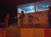 Esmeraldas. Unidades especiales de la Tarea Conjunta intervinieron en el sector La Guacharaca.