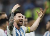Lionel Messi fue la gran figura de los gauchos en el duelo contra Australia.