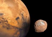 Marte tiene dos singulares lunas, que se parecen más a asteroides que a nuestro propio satélite.