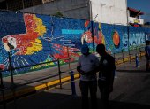 Guatire. Unas mil personas asistieron a la inauguración del mural.