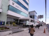 VISTA DE LA FACHADA DEL EDIFICIO DEL INSTITUTO DEL SEGURO SOCIAL POLICIAL (ISSPOL) |
EDIFICIO DE ISSPOL. René Fraga. Quito 18 de noviembre del 2021 Agencia ( ag - expreso ag extra)