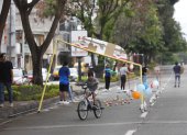 Durante la jornada, los pequeños participaron de actividades recreativas.