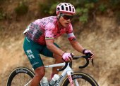 Jonathan Caicedo forma parte del equipo norteamericano EF Education-EasyPost desde 2019, con el que ha disputado el Giro de Italia y la Vuelta a España.