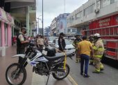 Machala. Los bomberos apoyaron en la emergencia del miércoles 21 de diciembre de 2022.