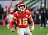 El quarterback Patrick Mahomes en una de sus actuaciones más memorables de la NFL.