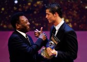 Cristiano Ronaldo se despidió de Pelé y le agradeció por todo el cariño.