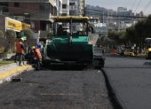 Reparación. Cuatro vías y otras obras comunales fueron ejecutadas en este barrio del sur