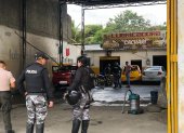 Babahoyo. El ataque se registró dentro de una lubricadora.