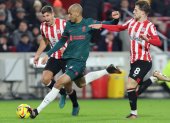 Liverpool fue sorprendido por la presión constante del Brentford.