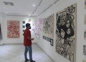 Muestra. Una mirada a la exhibición del artista Pino Supay, en la Alianza Francesa de Guayaquil.