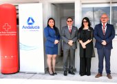 Ente.- Andalucía apoya a instalar un punto de atención de salud con ambulancia.