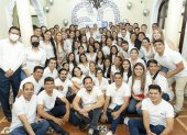 Empresa.- Un grupo de colaborados de Norlop.