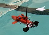 Avance. Este prototipo puede viajar por el agua sin ser detectado y de forma energéticamente eficiente no es sobre ella ni bajo ella, sino por el medio.