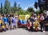 Fotografía de archivo (19/06/2022) de ciudadanos colombianos residentes en España. EFE/Luca Piergiovanni