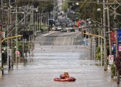 Imagen de archivo de inundaciones en Australia. EFE/EPA/JAMES ROSS