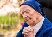 La monja francesa Lucile Randon más conocida como sor André estaba reconocida como la mujer más longeva del mundo a sus 118 años.