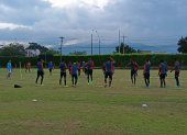 Entrenamiento de la MiniTri este 19 de enero.