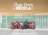 El padre Simón, conocido como el ‘Amigo del millón’, mantiene una campaña permanente de reciclaje por medio de la fundación Kairós.