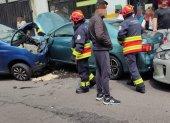 Un accidente afectó la cotidianidad del barrio.