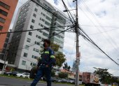 Las avenidas de la capital están llenas de cables eléctricos.