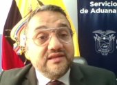 Autoridad.- Felipe Ochoa, subdirector general de Operaciones, de Senae.