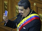 Caracas. El presidente de Venezuela, Nicolás Maduro, en una de sus recientes presentaciones públicas.