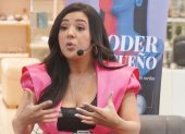 Natalia Trejos durante la presentación de su libro ‘El poder de tu sueño’.