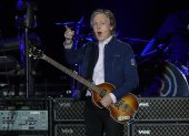 Paul McCartney durante un concierto en marzo de 2019 en Santiago (Chile).