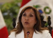La presidenta del Perú, Dina Boluarte.