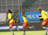 Tras la parte inicial de la velada, se pasó al juego entre Aucas y Técnico Universitario