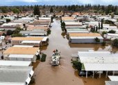 Merced, una de las poblaciones californianas que a fines del año pasado e inicio de este 2023, enfrentó severas inundaciones tras varios días de lluvias intensas.