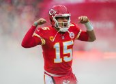 Patrick Mahomes, mariscal de los Chiefs, viene de una lesión.