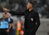 Martín Demichelis, entrenador de River Plate, dirigió su primer partido oficial con los de la banda roja.