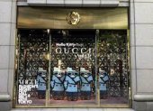 Almacén.- Una de las tiendas que Gucci tiene en el mundo.