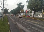 Norte. En la avenida 10 de Agosto se colocará homigón.
