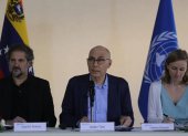 El Alto Comisionado de Derechos Humanos de ONU (Acnudh), Volker Türk participó de rueda de prensa en el Aeropuerto Simón Bolívar en Caracas, Venezuela