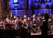 La Orquesta Sinfónica Nacional  interpretó temas nacionales, apropiados para la ocasión.